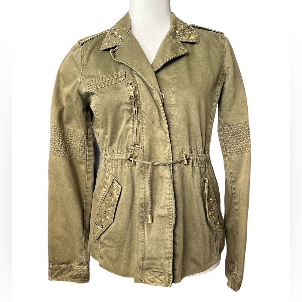 FANG Medium Olive Green Lighweight Medium Jacket Casual Travel